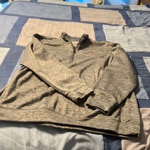 Adidas light weight summer pullover jacket,gray in like new condition size 2LX.
